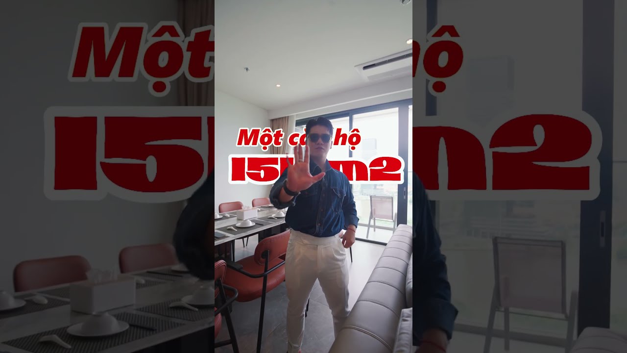 Căn hộ 3 Phòng Ngủ 152m2 siêu lớn có tầm nhìn trực diện ra sông Sài Gòn