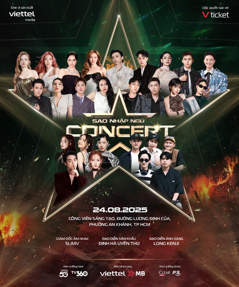 Thông tin Sao Nhập Ngũ Concert 2025