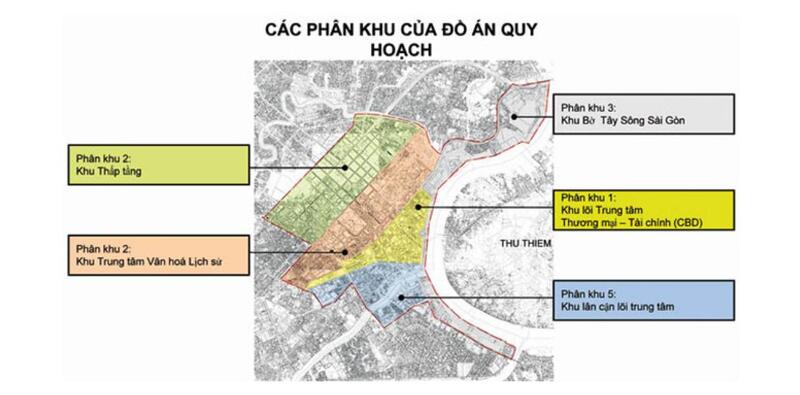 Quy hoạch phân khu CBD Quận 1 tại TPHCM