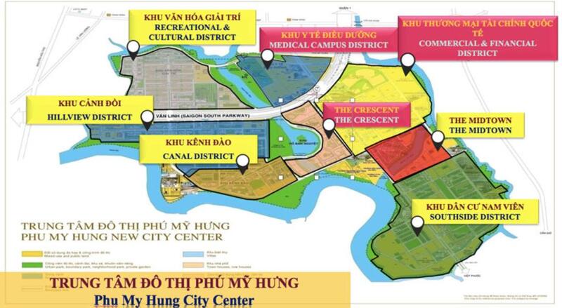 Quy hoạch phân khu CBD Quận 7 tại TPHCM