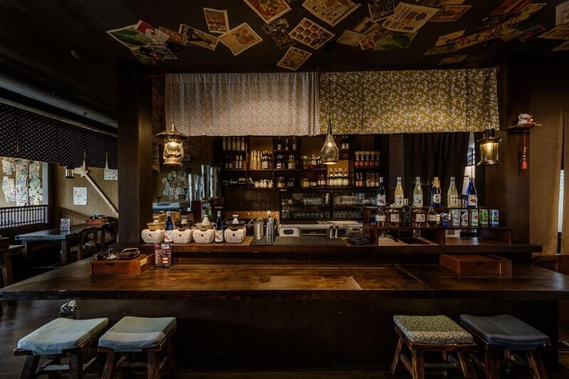 Shamoji Robata Yaki có bầu không gian ấm cúng 