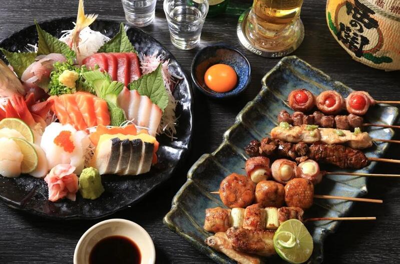 Nhà hàng Robata An đa dạng món ăn