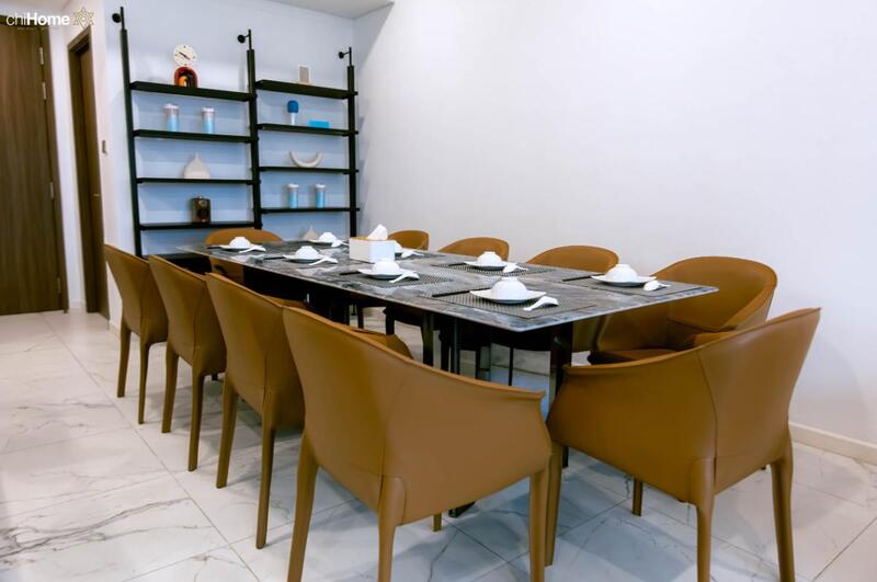 Căn hộ chung cư The Galleria trang bị đầy đủ nội thất cao cấp