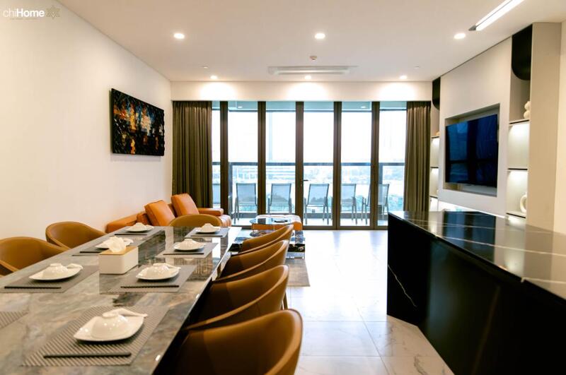 Các căn hộ ở The Galleria Metropole được trang bị đầy đủ nội thất 