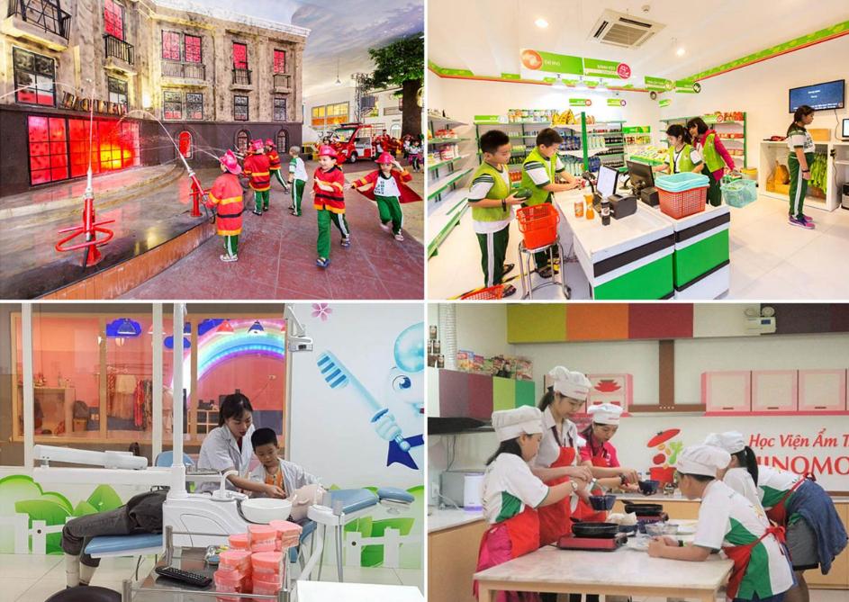 Khu vui chơi Vietopia có đa dạng hoạt động cho trẻ